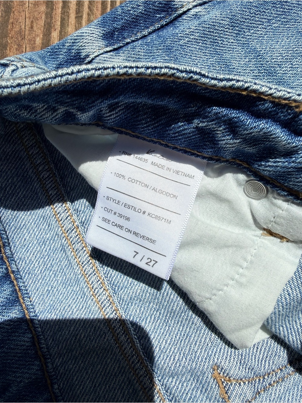 KanCan Light Blue Distressed Boyfriend Jeans - Picture 3 of 5